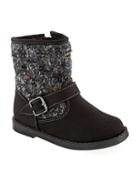 Old Navy Sueded Boots - Black