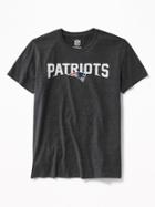 Old Navy Mens Nfl Team Graphic Tee For Men Patriots Size L