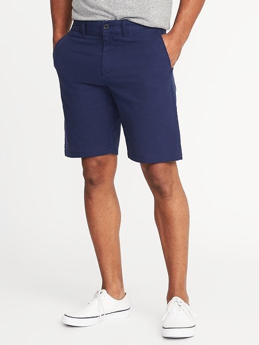 Old Navy Mens Ultimate Slim Built-in Flex Ripstop Shorts For Men (10) Night Cruise Size 33w