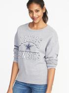 Old Navy Womens Nfl Dallas Cowboys Sweatshirt For Women Blackjack Size S