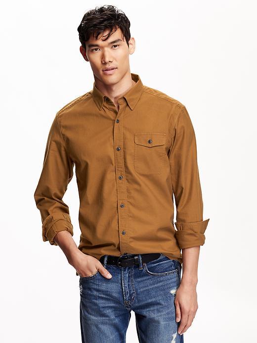 Old Navy Mens Regular Fit Heavy Twill Shirt Size Xxl Big - Penny Wise