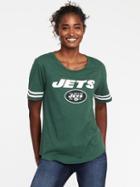 Old Navy Womens Nfl Team Tee For Women Jets Size S