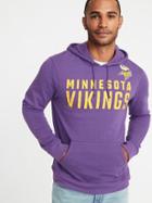 Old Navy Mens Nfl Team Football Graphic Pullover Hoodie For Men Minnesota Vikings Size Xl