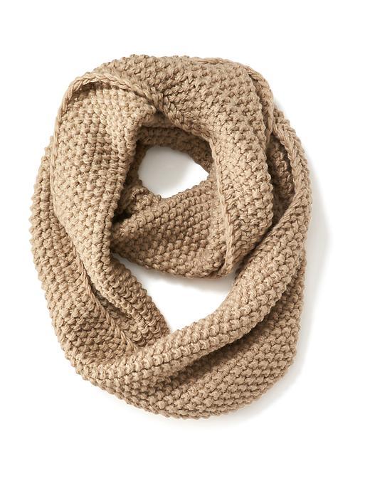 Old Navy Womens Chunky Knit Infinity Scarf - Clay Mate
