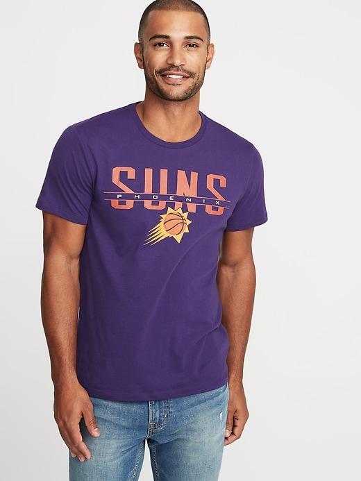 Old Navy Mens Nba Team Graphic Tee For Men Suns Size S