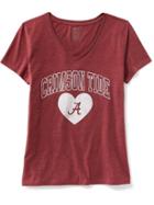 Old Navy Ncaa V Neck Tee For Women - Alabama