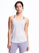 Old Navy Loose Fit X Back Tank - Bright White
