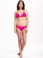 Old Navy Triangle Bikini Top For Women - Flaming Flamingo Top