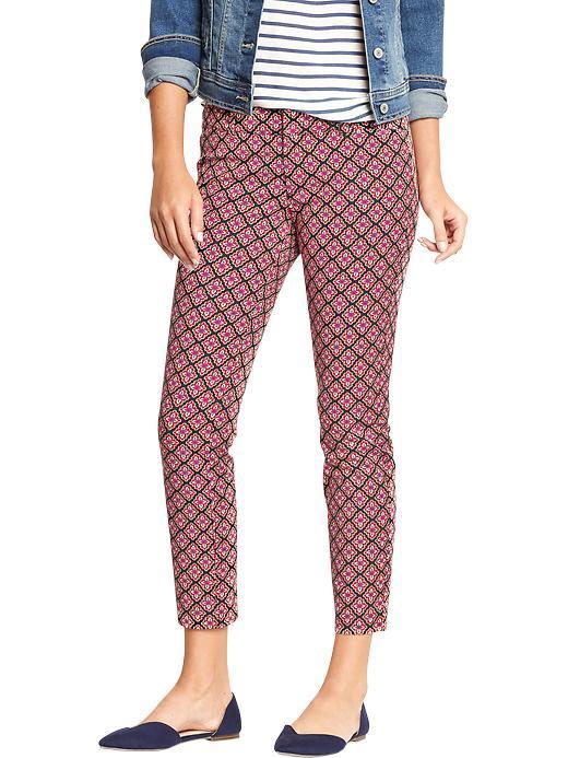 Womens The Pixie Ankle Pants Size 0 Regular - Red Diamond