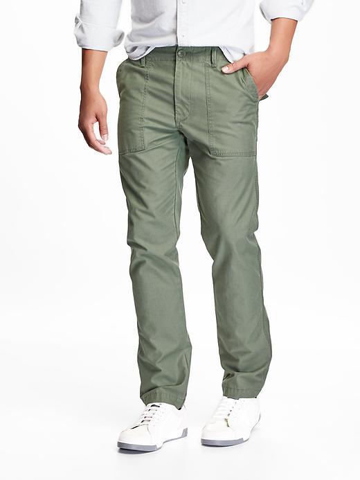 Old Navy Twill Utility Pants - Arugula