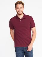 Old Navy Built In Flex Pro Polo For Men - Maroon Jive