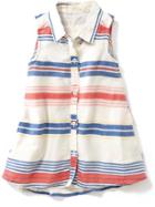 Old Navy Striped Swing Dress - Red Stripes
