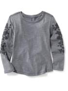 Old Navy Puff Print Tee Size 12-18 M - Knight Time