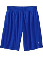 Old Navy Mens Active Mesh Shorts 10&quot; - Blue Bloods
