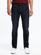 Old Navy Mens Slim Tough Max Built-in Flex Jeans For Men Dark Wash Size 33w