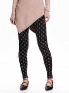 Old Navy Printed Jersey Leggings For Women - Pink Diamonds