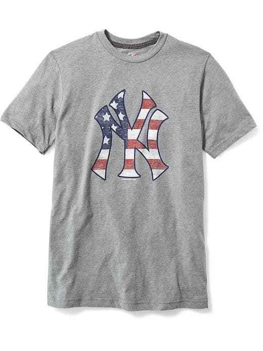 Old Navy Mlb Team Crew Neck Tee For Men - N.y. Yankees