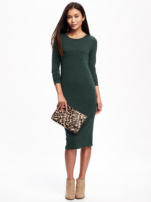 Old Navy Sweater Knit Slim Shift Dress For Women - Promised Land