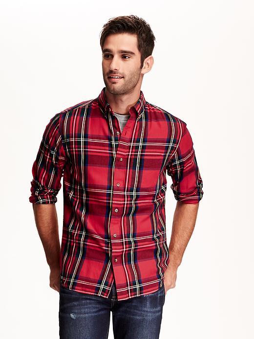 Old Navy Mens Slim Fit Tartan Shirts Size Xxl Big - Empire Apple