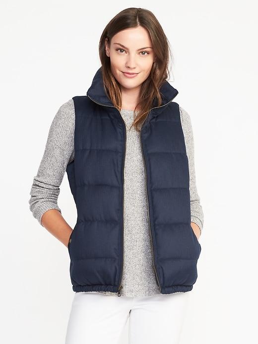 Old Navy Quilted Frost Free Vest For Women - Night Cruise