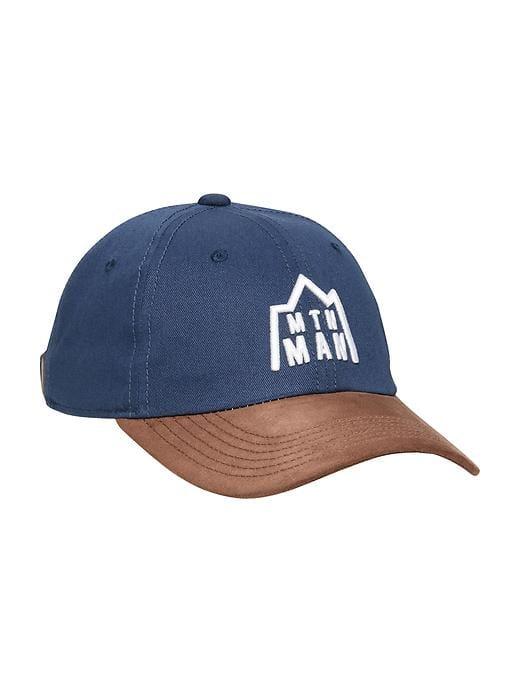 Old Navy Twill Baseball Cap For Men - Blue Twill