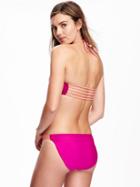 Old Navy Strappy Back Bikini Top For Women - Pink Euphoria