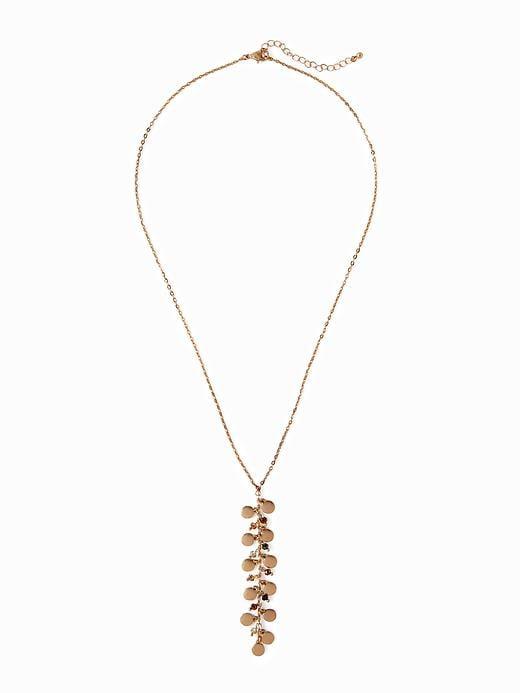 Old Navy Coin Pendant Necklace For Women - Pretty Penny