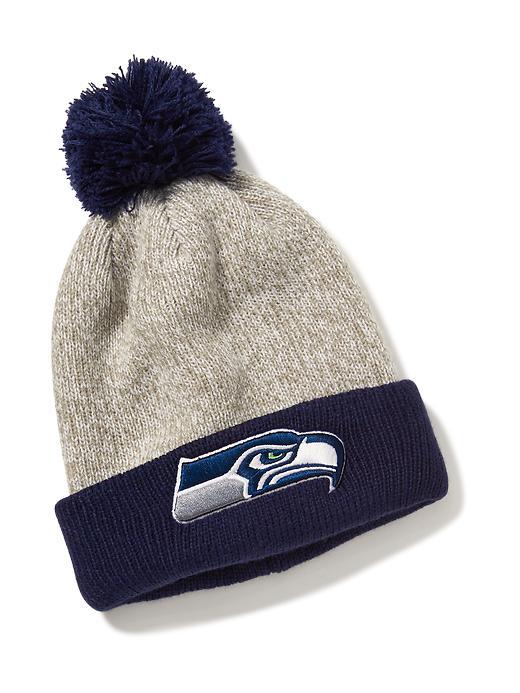 Old Navy Nfl Team Pom Pom Beanie - Seahawks