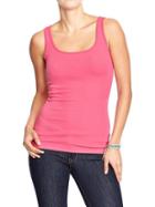 Old Navy Womens Perfect Pop Color Tanks - In The Pink