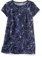 Old Navy T Shirt Swing Dress - Blue Floral