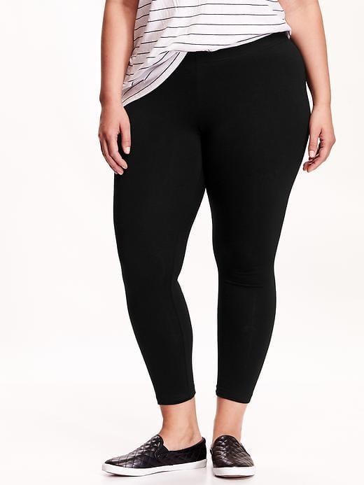 Old Navy Womens Women';s Plus Jersey Leggings Black Size 4x