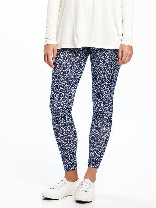 Old Navy Patterned Leggings For Women - Multi Floral