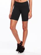 Old Navy Compression Performance Shorts 8 For Women - Black