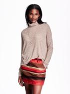 Old Navy Womens Lightweight Turtleneck Size L Tall - Get Your Teak On