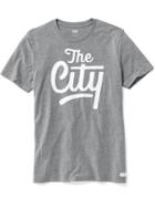 Old Navy San Francisco Graphic Tee For Men - Dark Heather Gray