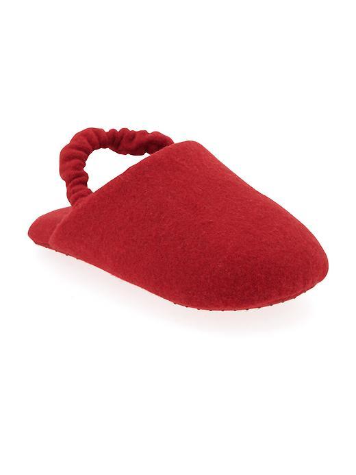 Old Navy Flannel Slippers Size L - Red