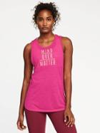 Old Navy Go Dry Performance Muscle Tank For Women - Pink Heaven