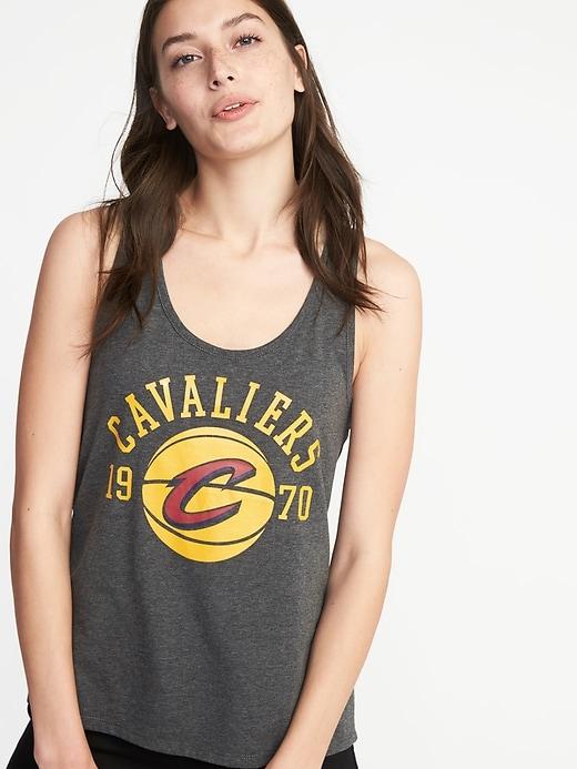 Old Navy Womens Nba Graphic Racerback Tank For Women Cavs Size Xxl