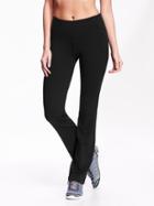 Old Navy Womens High-rise Boot-cut Compression Pants For Women Blackjack Size M
