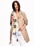 Old Navy Nylon Trench Coat - Camelot