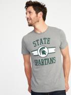 Old Navy Mens College-team Graphic Tee For Men Michigan State Size S