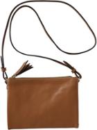 Old Navy Womens Faux Leather Crossbody Bags Size One Size - Mocha Brown