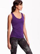 Old Navy Womens Go Dry Tanks Size L - The Purple One