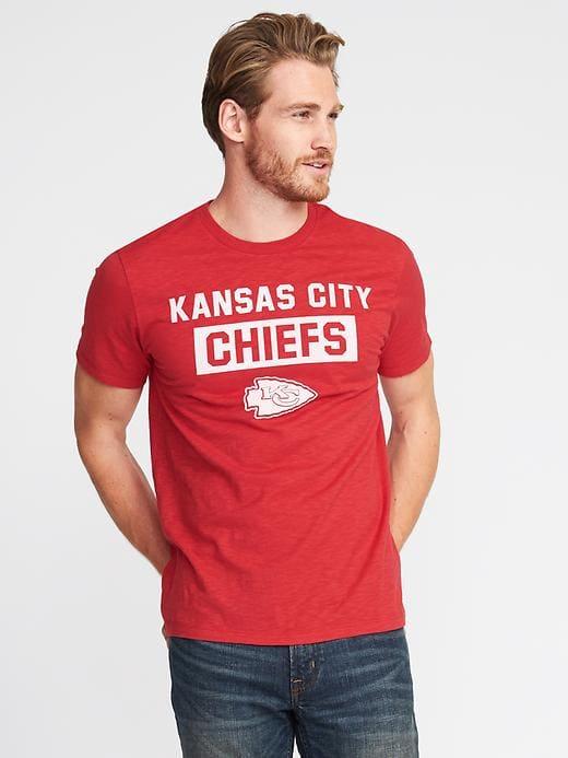 Old Navy Nfl Slub Knit Tee For Men - Chiefs