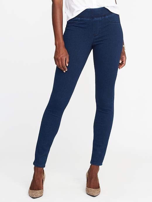 Old Navy Womens Rockstar 24/7 Jeggings For Women Rinse Size 18