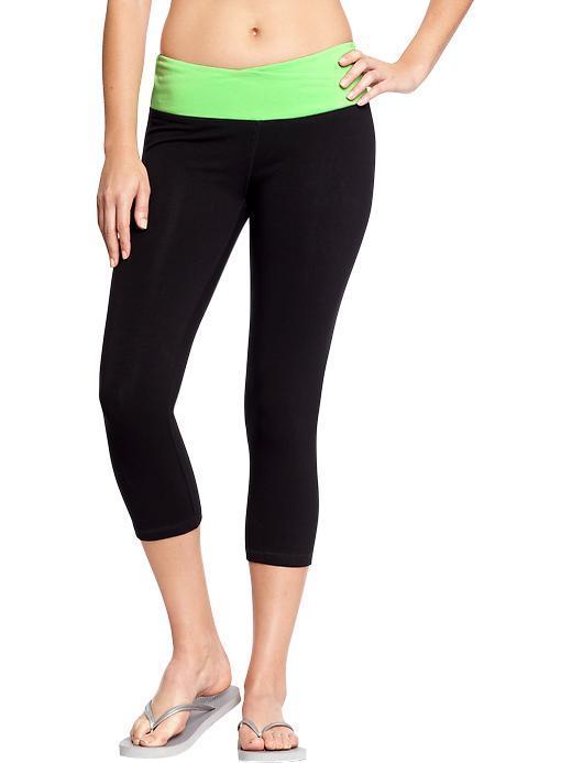 Old Navy Womens Yoga Capris - Clean Energy Neon