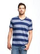 Old Navy Soft Washed V Neck Tee For Men - Teacup Navy