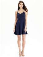 Old Navy Womens Ponte Knit Cami Dresses Size L Tall - Lost At Sea Navy