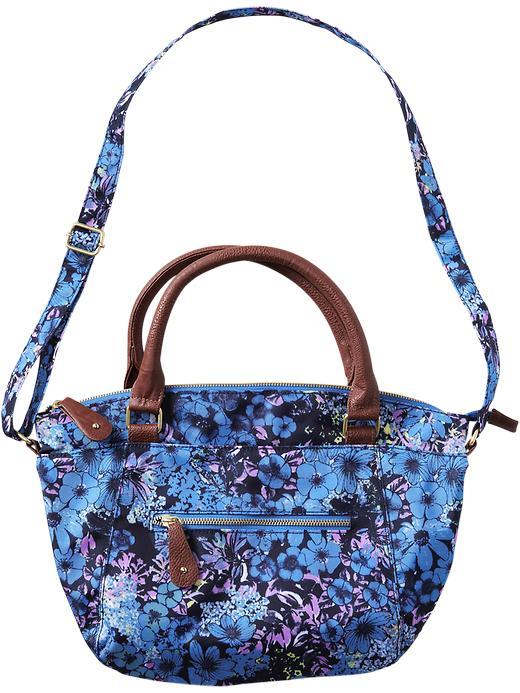 Old Navy Old Navy Womens Floral Zip Top Satchels