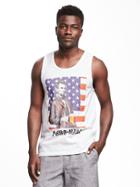 Old Navy A Bro Ham Abraham Lincoln Tank For Men - Cream